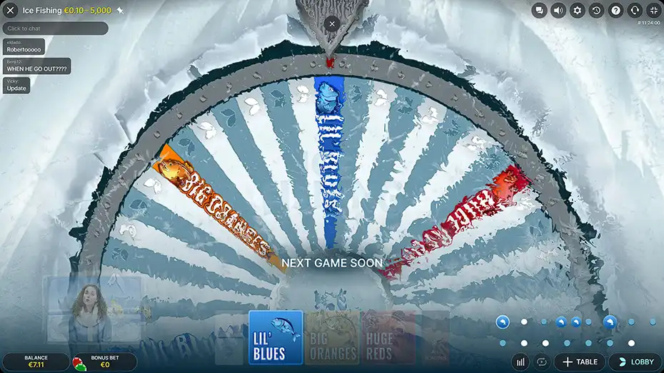 Ice Fishing Live Casino